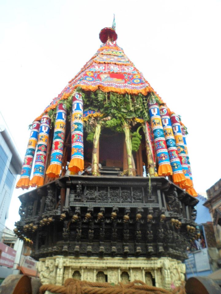 Thiruvrangam Viruppan Thirunaal Chitrai Brahmotsavam ThiruTher