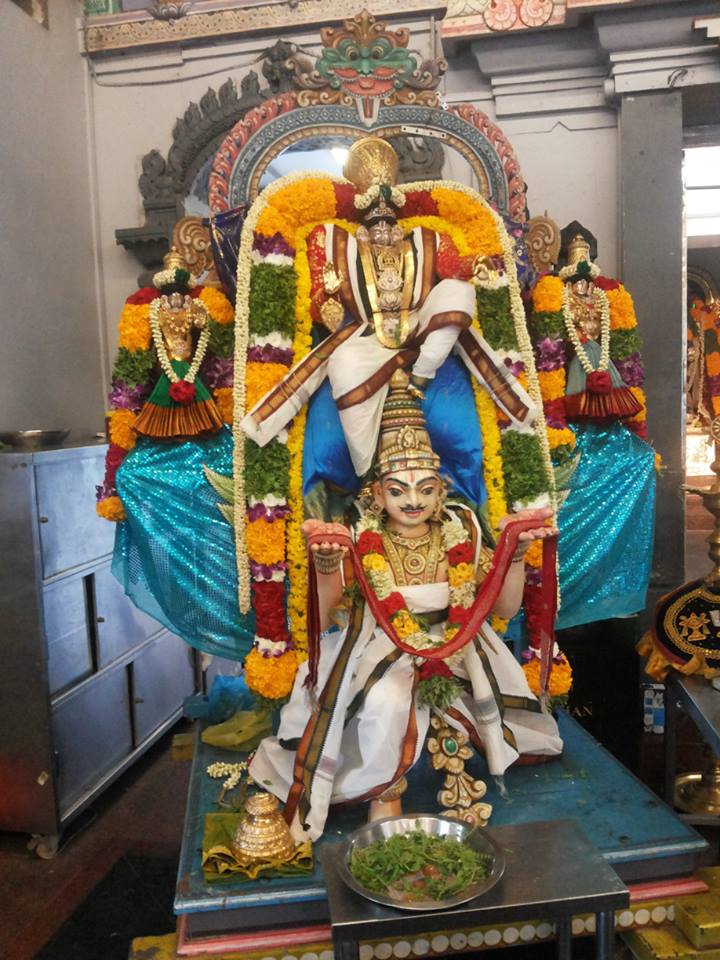 Singapore Sri Srinivasa Perumal Temple Aadi Sravanam Garuda Sevai