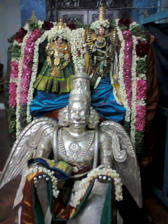 Garuda Sevai at Kalyanapuram Srinivasa Perumal Temple