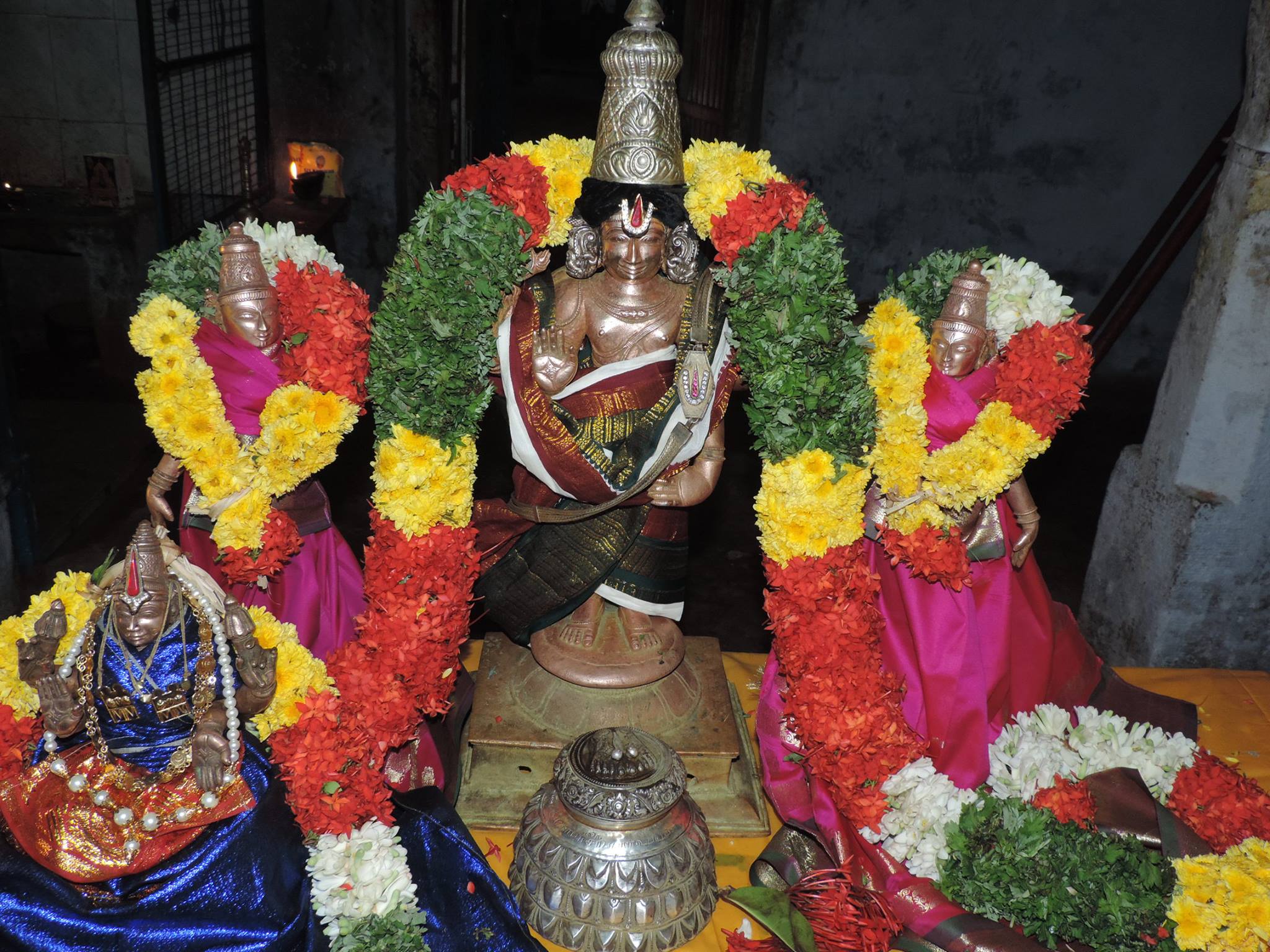 Sahasra Deepam At Perumpuliyur Sri Sundararaja Perumal Temple