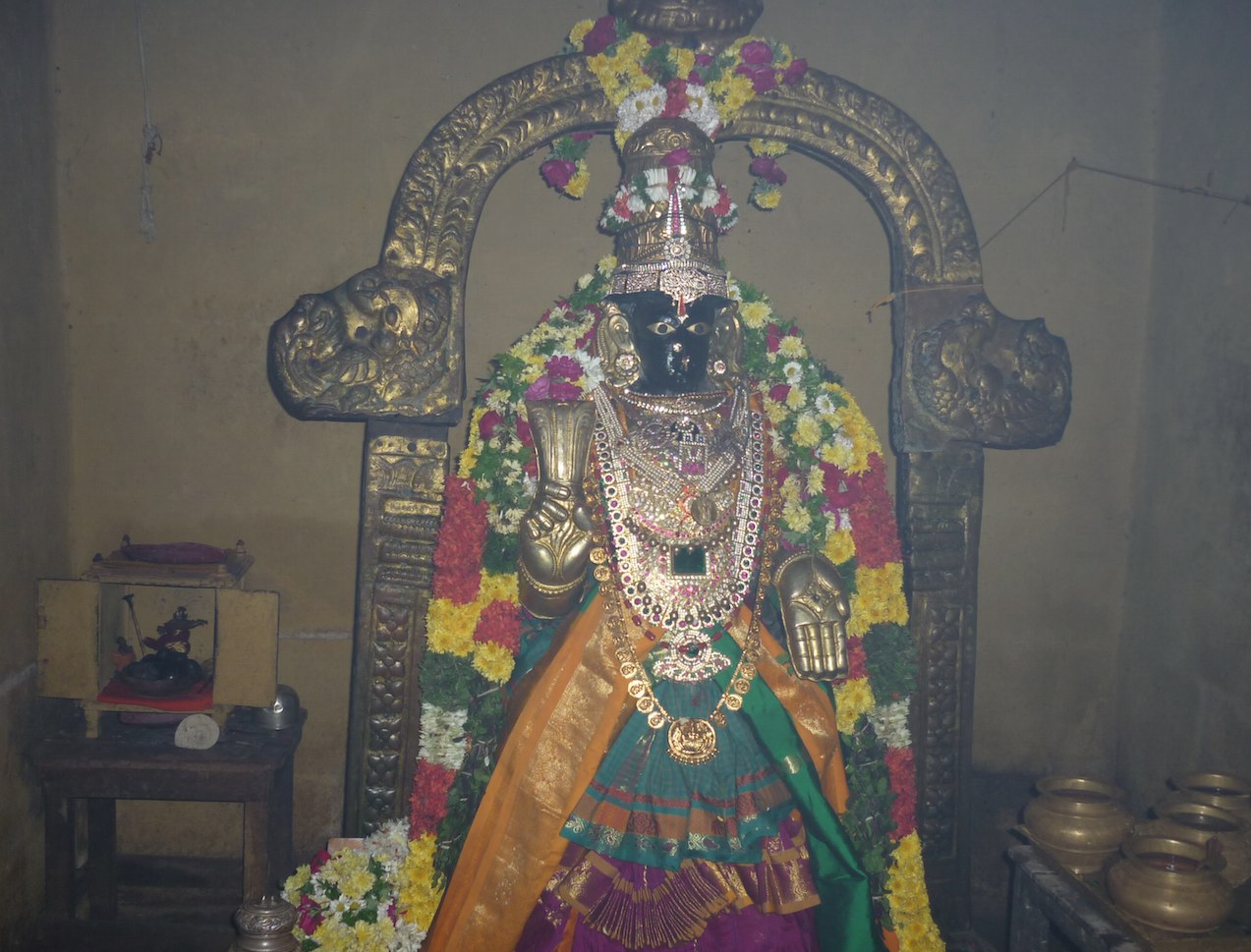 Sahasra Deepam At Srirangam Veli Andal Sannidhi