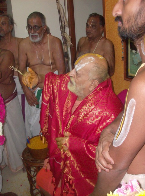 HH Srirangam  Srimath Andavan Vijayam At Nanganallur