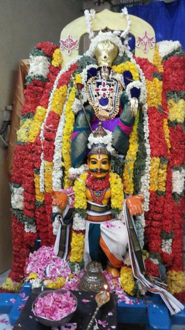 Akshaya Tritiya Udaya Garuda Sevai at New Delhi Sri Vaikuntanathji Mandir