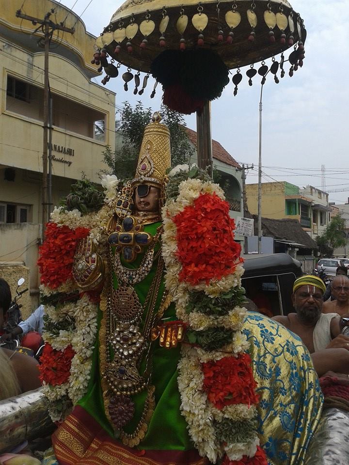 Srirangam Namperumal Chitra Pournami Purappadu
