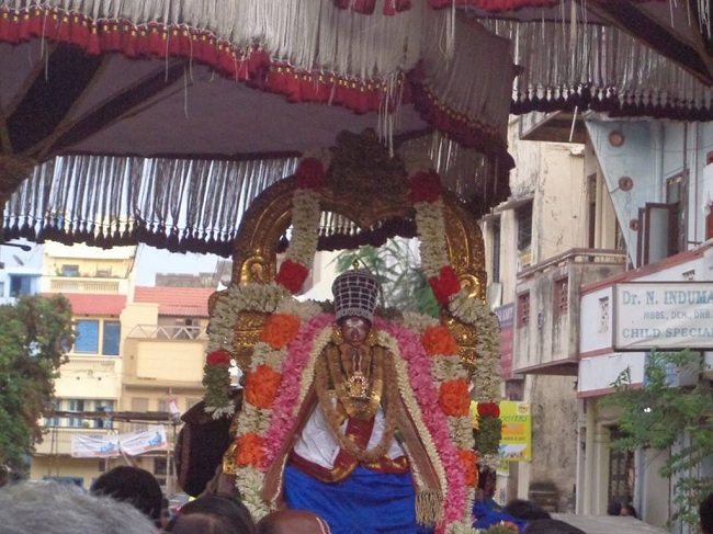 Thiruvallikeni Sri Parthasarthy Perumal Temple Swami Mudaliandan Thirunakshatram Purappadu