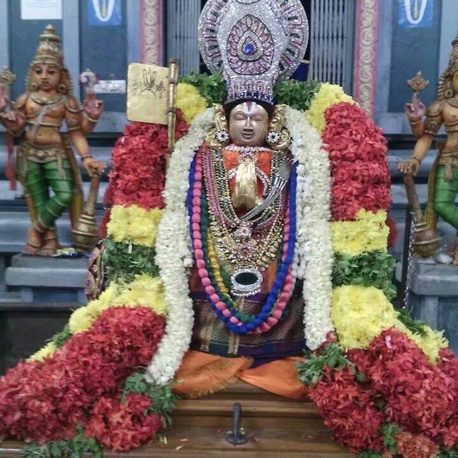 Thiruvallikeni Ahobila Mutt Srimath Adhivan Sathakopa Yathindra Maha Desikan Thirunakshatra Utsavam-Mangalasasanam