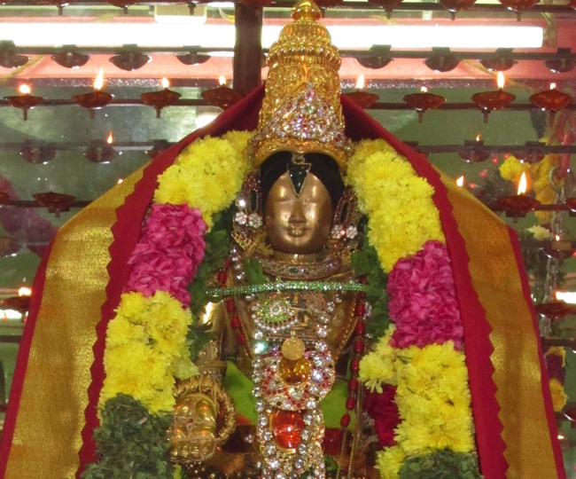 Nagai Sri Soundararaja Perumal Temple Sahasara Deepothsavam Commences