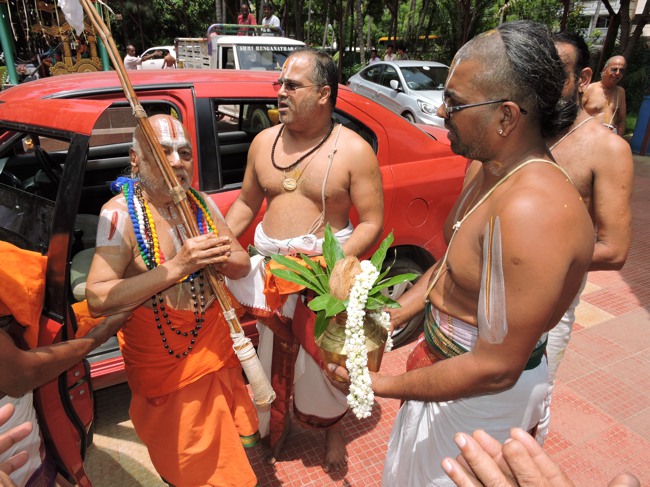 Srimad Srimushnam Andavan Sathabisheka Mahotsavam Day 3: Sriranga Narayana Jeeyar Visits