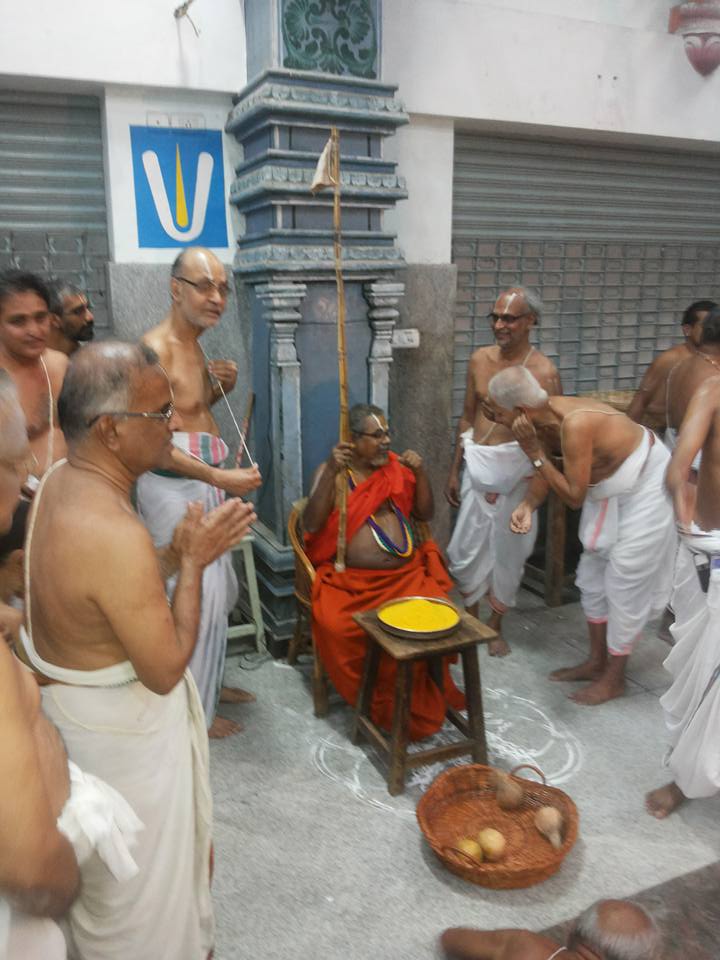 Thiruvallikeni Sri Ahobila Mutt Dolai Utsavam