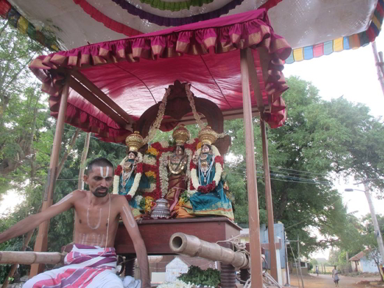 Narasingapuram Sri Lakshmi Narasimha Swamy temple Manmadha Aani bramothsavam Day 1