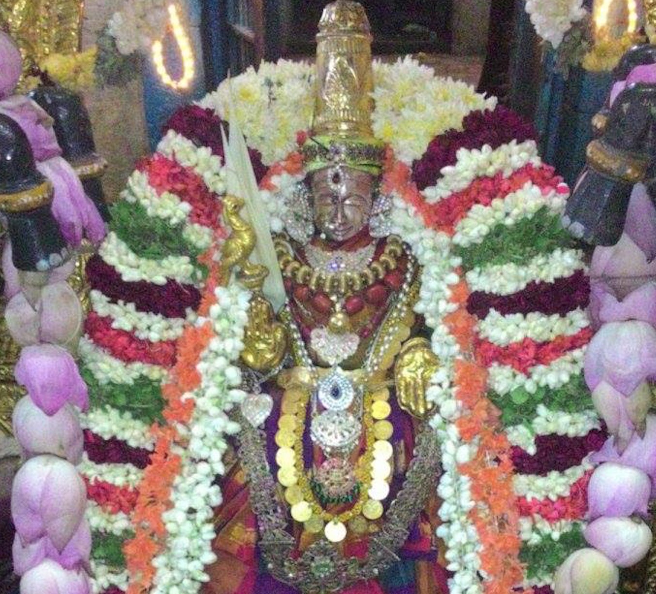 Kooram Sri Adhikesava Perumal Temple Manmadha Varusha Aadi Velli Thayar Purappadu