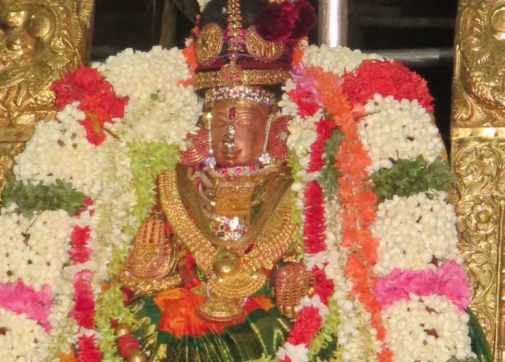 Kanchi Sri Devarajaswami Temple Sri Perundhevi Thayar Manmadha Avani Kadai Sukravara Purappadu