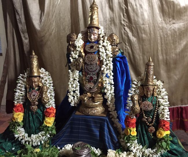 MGR Nagar Sri Prasanna Venkatesa Perumal Temple Manmadha Varusha Swami Desikan Avathara Utsavam Commences