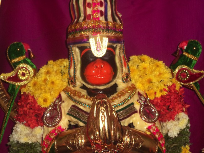 Sri Hanumanth Jayanthi Utsavam At Dalmiapuram Sri Kothandaramar Sannadhi