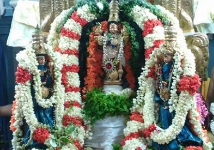 Durmuki Varusha Pirappu Purappadu At Nanganallur Sri Lakshmi Hayavadhana Perumal Temple