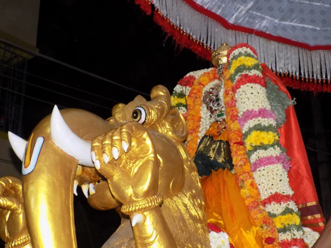 Nanganallur Sri Lakshmi Narasimhar Navaneetha Krishnan Temple Manmadha Varusha Varshika Brahmotsavam-Day 5