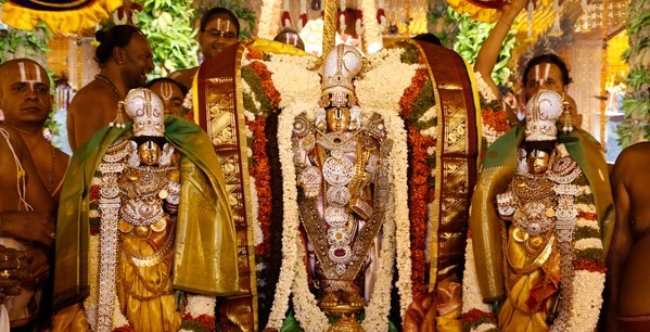 Three Day Annual Padamavathi Parinayotsavam At Tirumala – Day 2