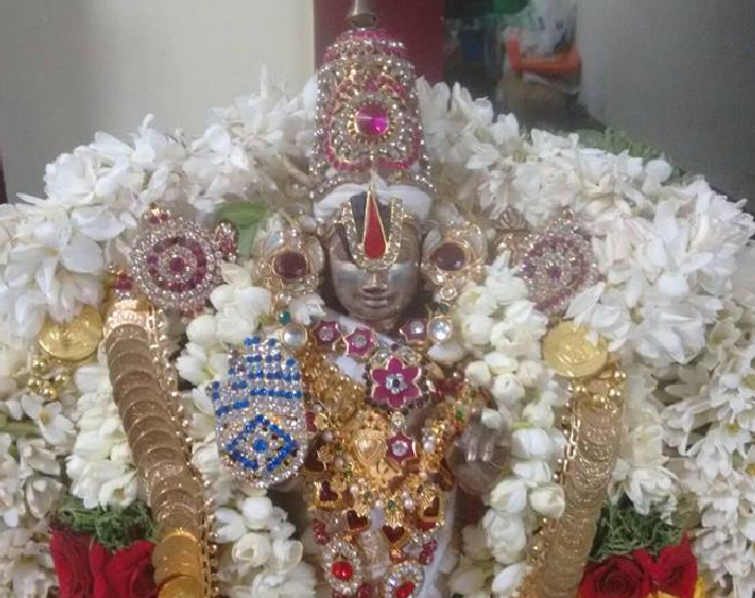 Aadi Garudan at Pammal Sri Chaturbuja Ramar Temple