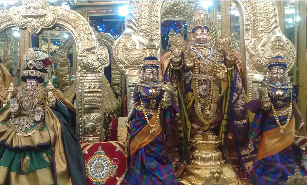 Thiruvellukai Sri Azhagiyasingaperumal Kovil Durmukhi Varusha Purattasi Ammavasai Thirumanjanam