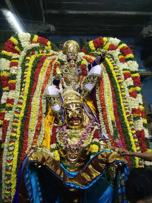 Thirukkudanthai Sri Ramaswamy Temple Sri Ramanavami Utsavam: Garuda Sevai