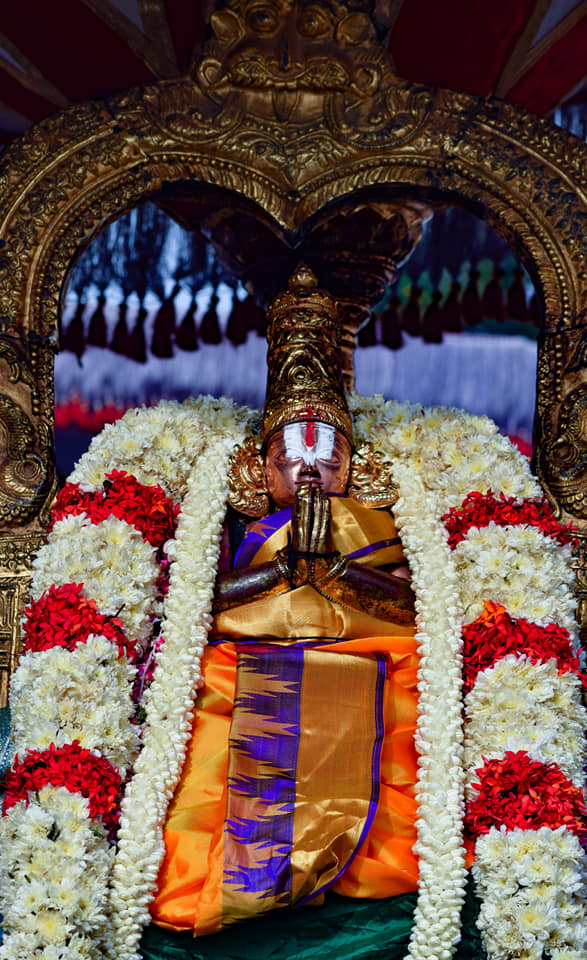 Thiruvallikkeni Sri Peyazhwar Gandhappodi Utsavam