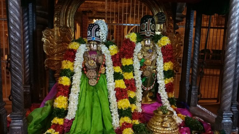 Vanamamalai Sri Deivanayaga Perumal Temple Oonjal Sevai: Day 1 and 4