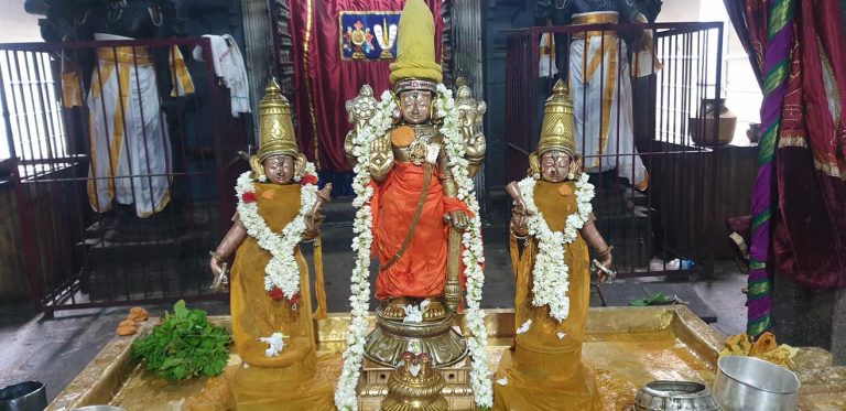 Maduranthakam Sri Kothandaramar Dakshinayanam Punyakalam & Ekadasi Thirumanjanam; Thayar Sukravara Thirumanjanam