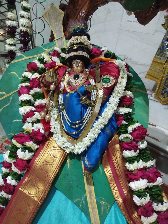 Hazira Sri Balaji Temple Sarvari Varusha Oonjal Utsavam