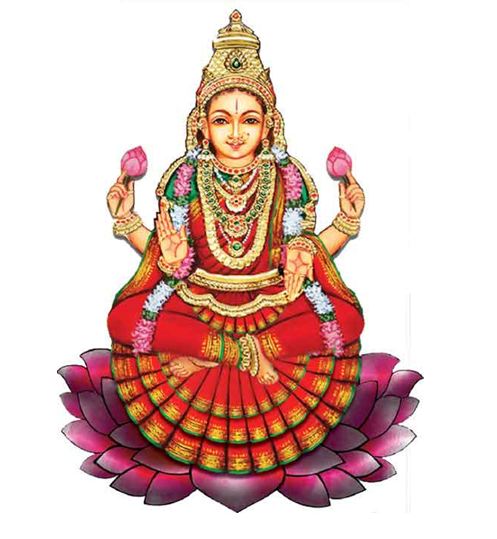 Lakshmi Kataksham(Goddess Lakshmi’s presence)